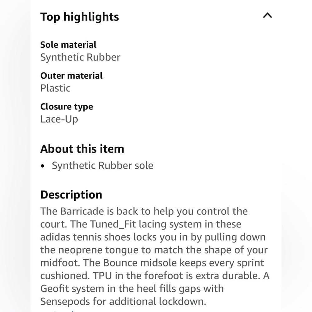 Adidas Barricade Green and Lime Tennis/Pickleball Sneakers - Picture 10 of 10